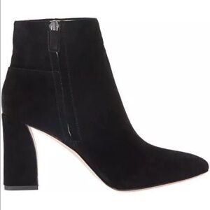 BCBGMAXAZRIA / Black blyss Suede block booties